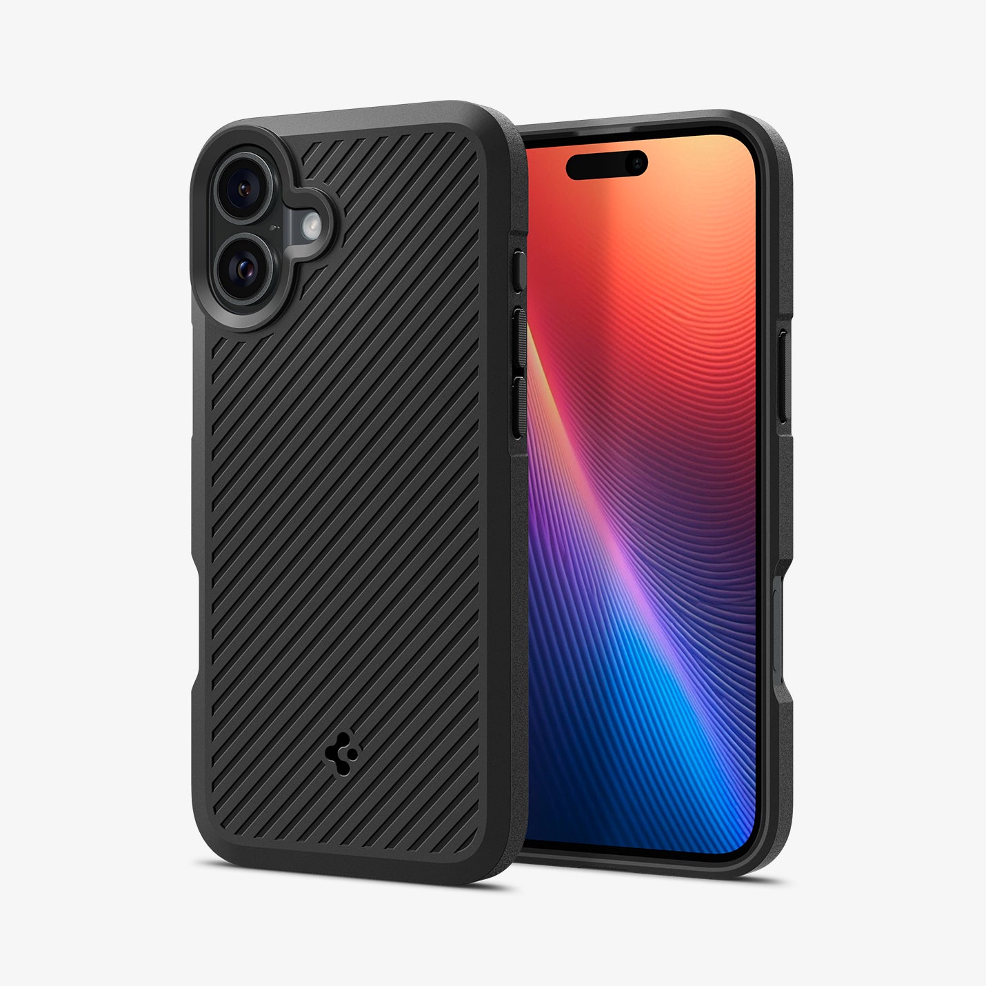 ỐP LƯNG SPIGEN IPHONE 16 6.1” (2024) CORE ARMOR MATTE BLACK – ACS08220